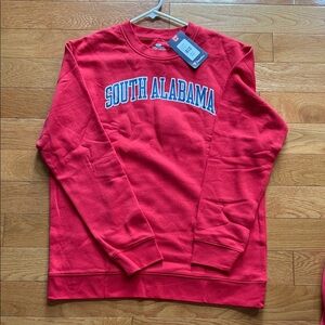 Fanatics Red South Alabama Men's Crewneck Sweater